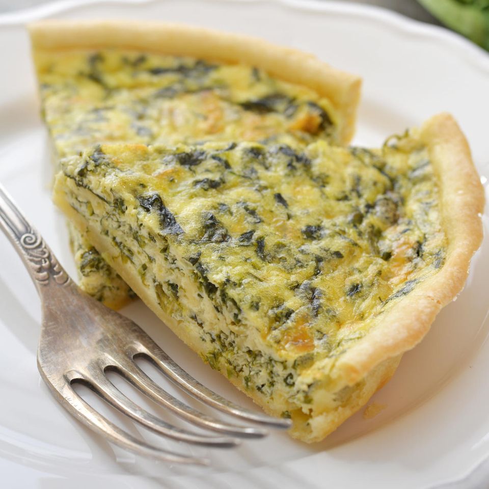 Bärlauch-Quiche Rezept - [ESSEN UND TRINKEN]