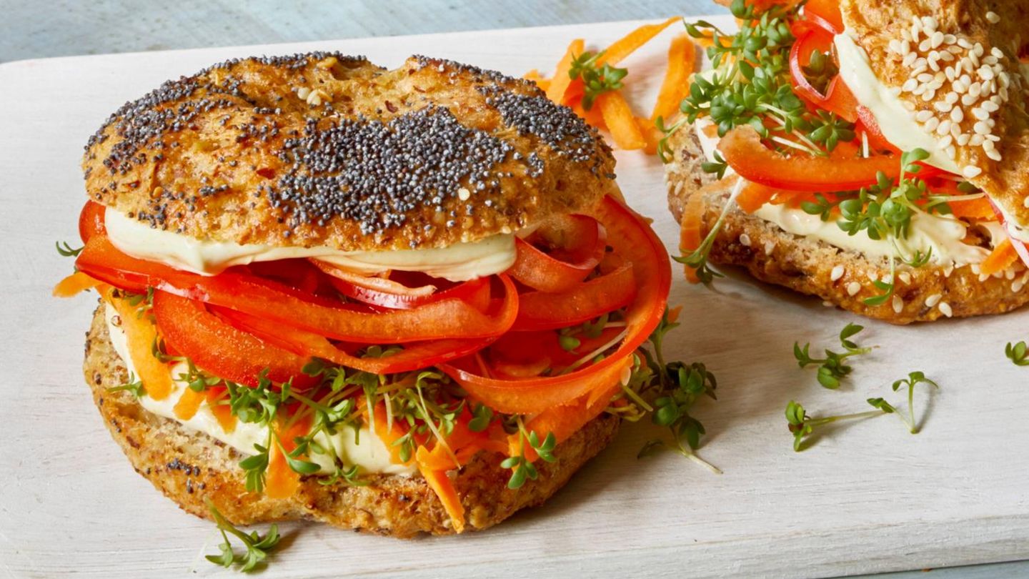 Fitness-Bagel Rezept