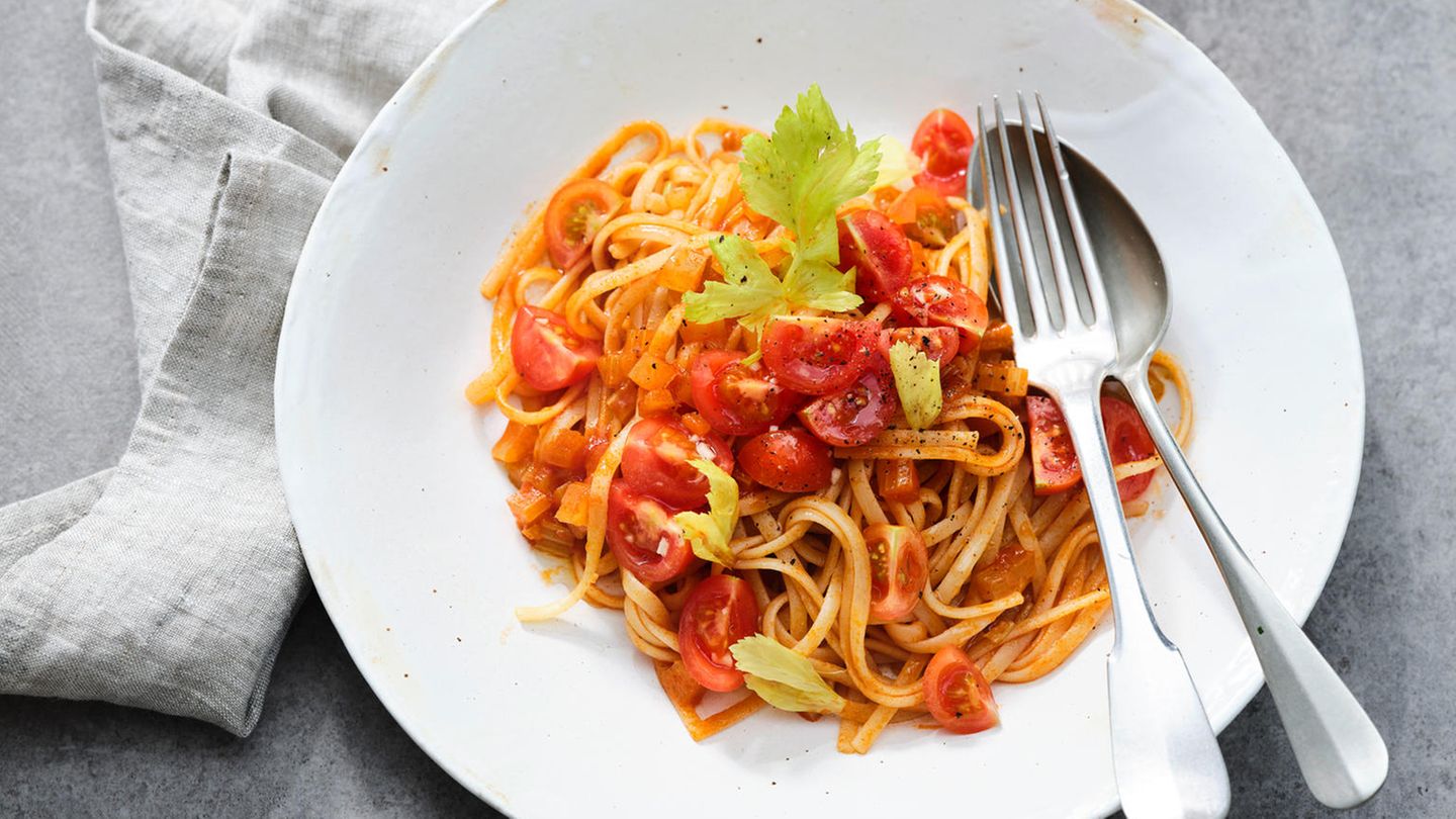 BloodyMaryLinguine Rezept [ESSEN UND TRINKEN]