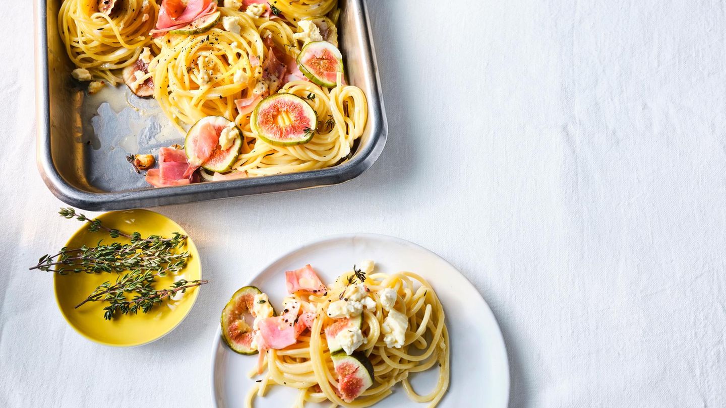 Spaghetti-Nester aus dem Ofen Rezept - [ESSEN UND TRINKEN]