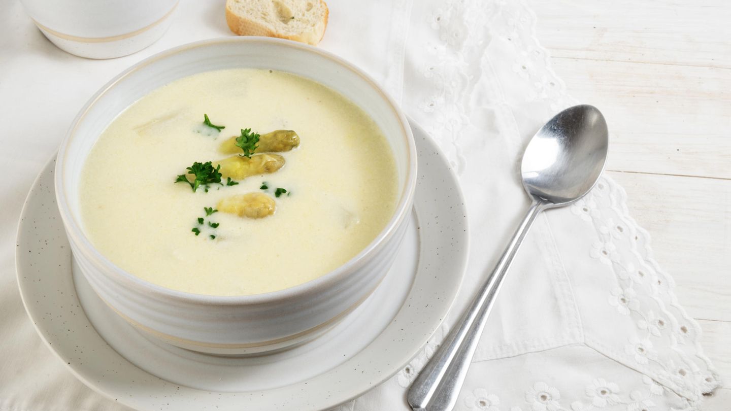 Spargelcremesuppe: Rezept für Genießer