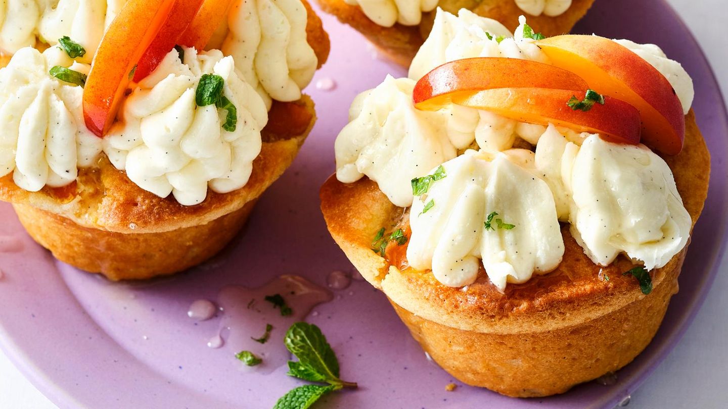 Oster-Muffins mit Aprikosen Rezept