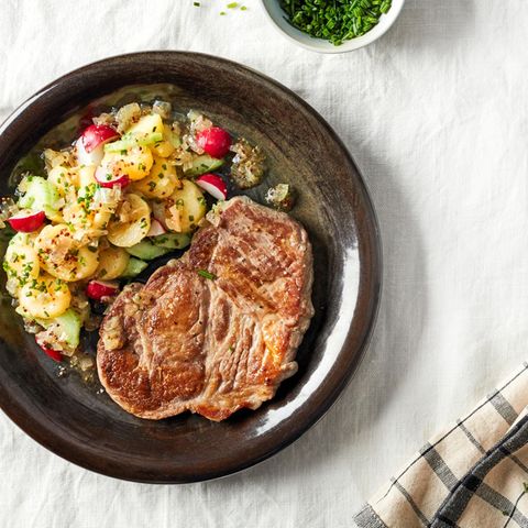 Badischer Kartoffelsalat mit Schweinenacken