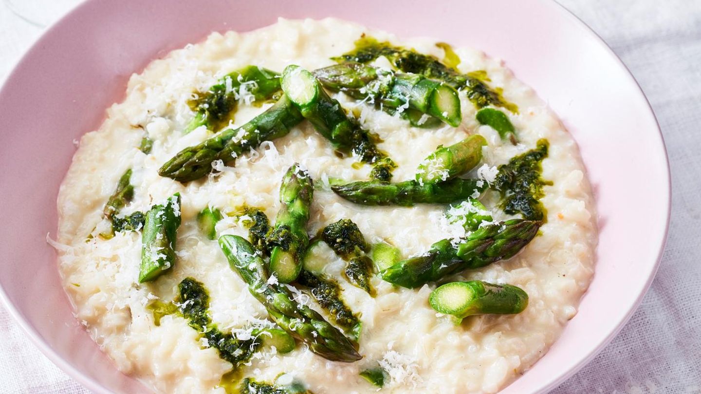 Spargel-Risotto Rezept - [ESSEN UND TRINKEN]