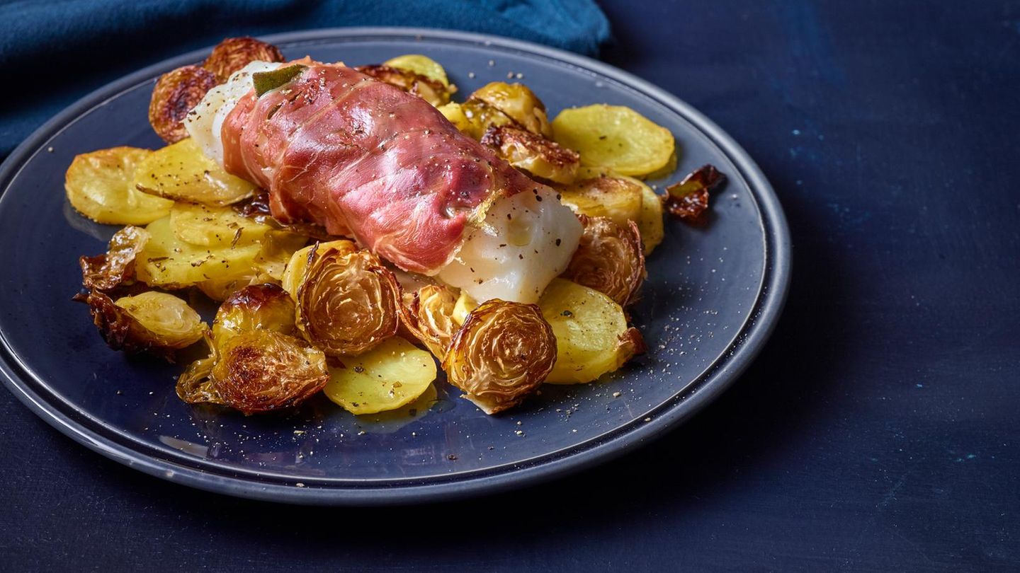 Kabeljau-Saltimbocca Rezept - [ESSEN UND TRINKEN]