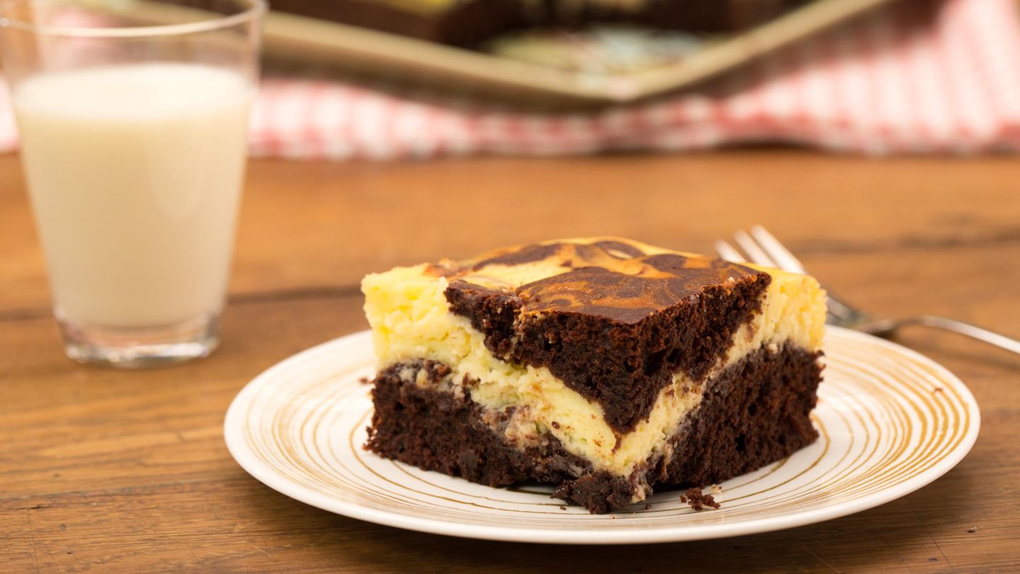 Cheesecake-Brownies von Rike Dittloff