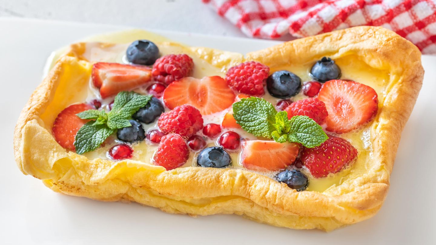 Ofenpfannkuchen - einfaches & schnelles Rezept