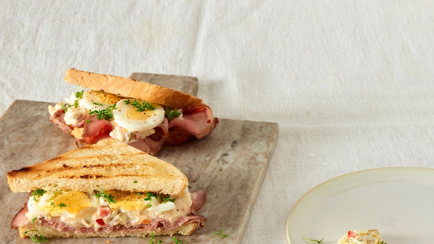 Roastbeef-Sandwich Rezept