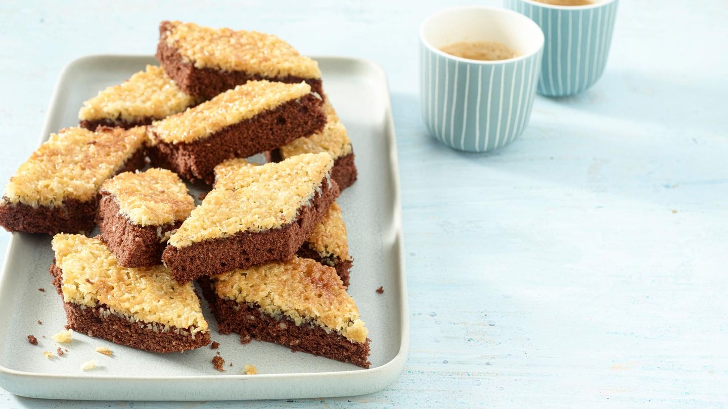 Kokos-Brownies Rezept