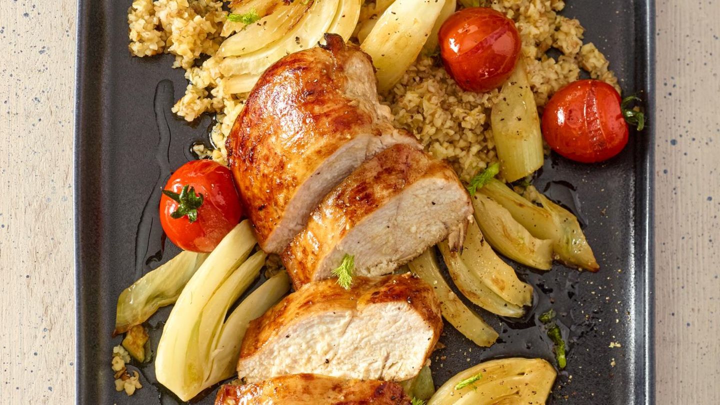 Hähnchen mit Fenchelgemüse Rezept