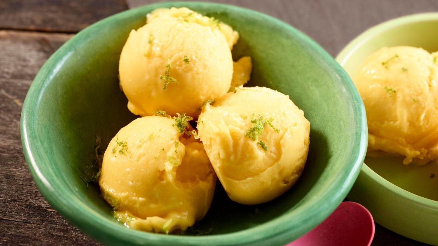 Mango-Kokos-Eis Rezept