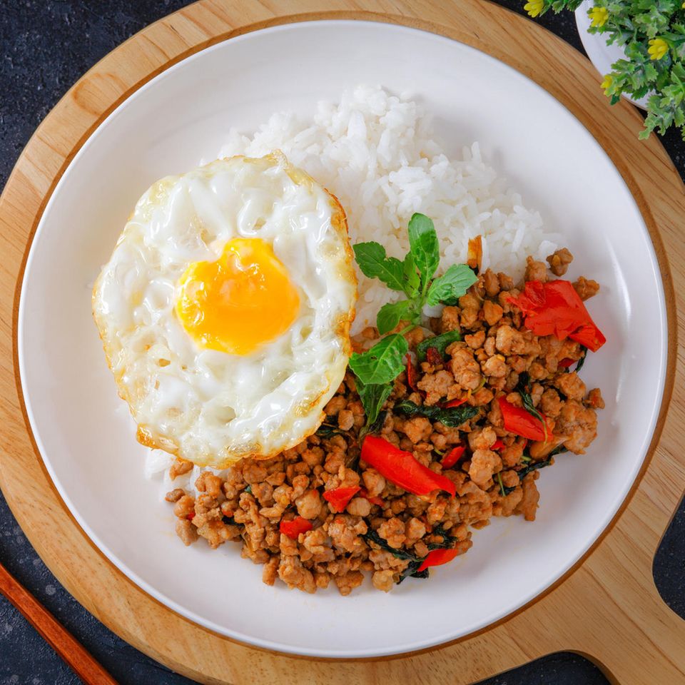 Pad Kra Pao Rezept - [ESSEN UND TRINKEN]