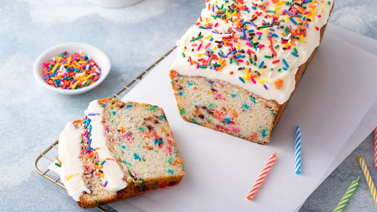 Konfetti-Kuchen Rezept