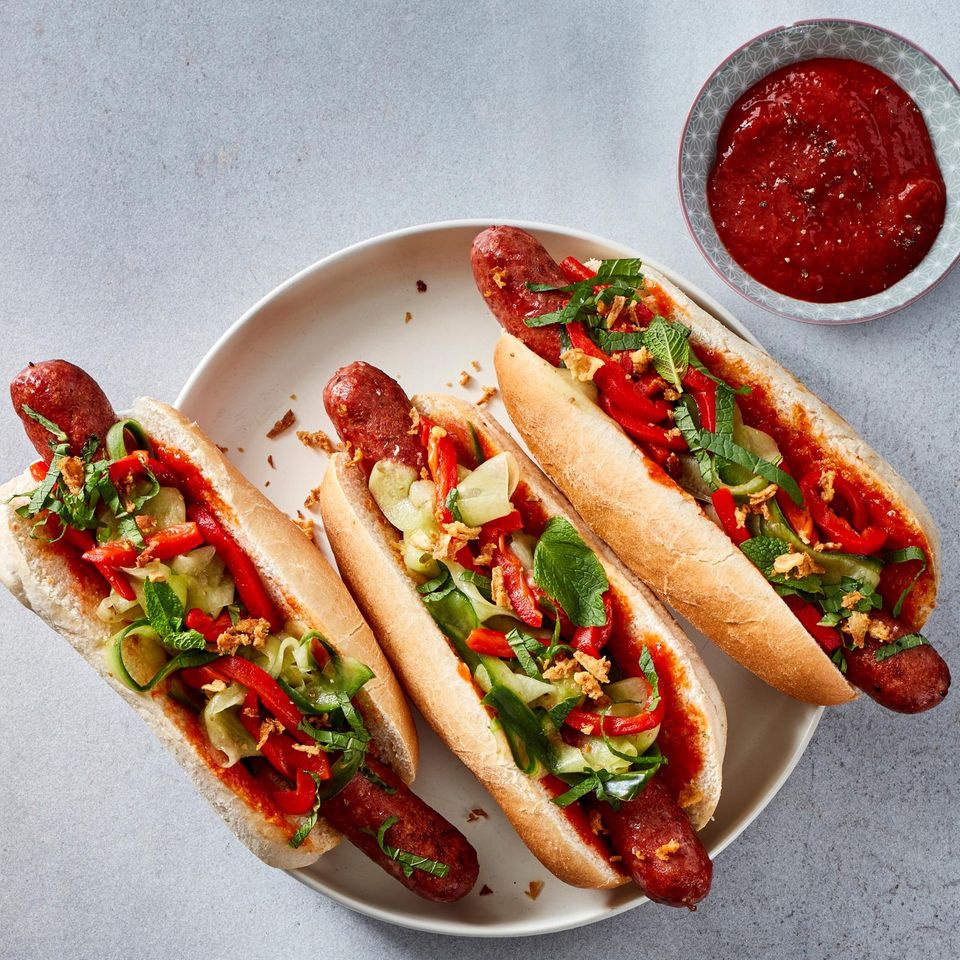 Merguez-Hotdog Rezept - [ESSEN UND TRINKEN]