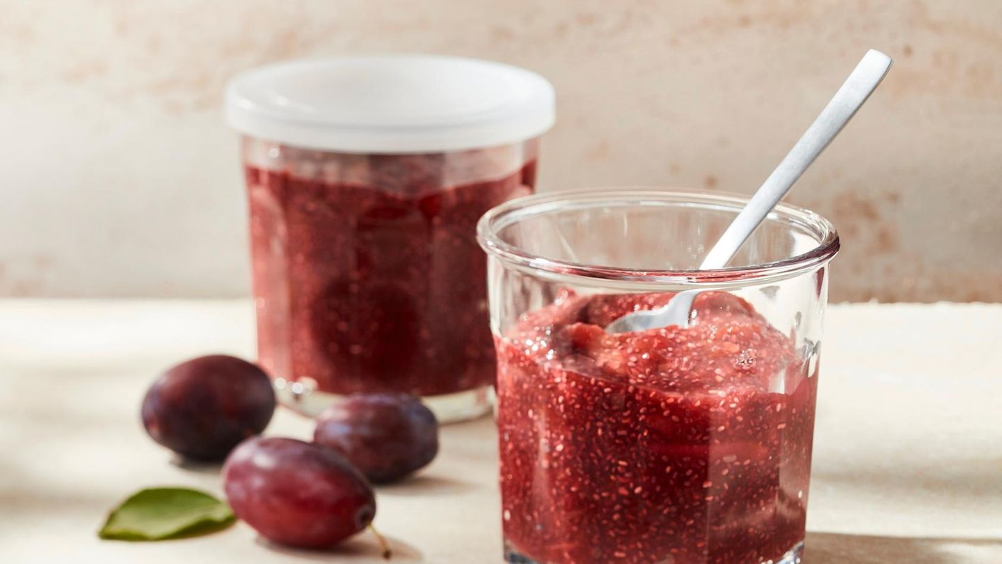 Chia-Zwetschgen-Konfitüre Rezept - [ESSEN UND TRINKEN]