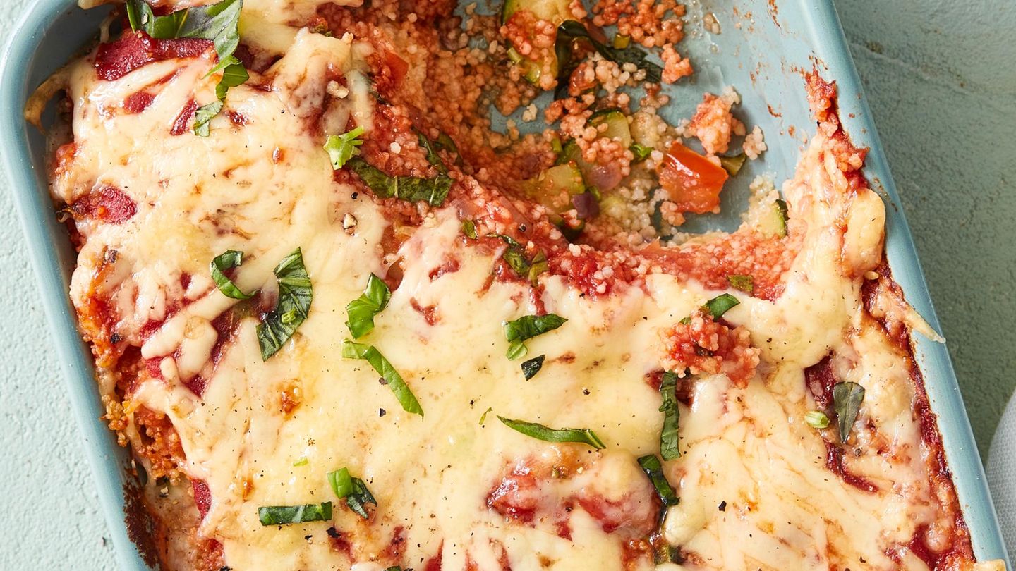 Couscous-Zucchini-Auflauf Rezept