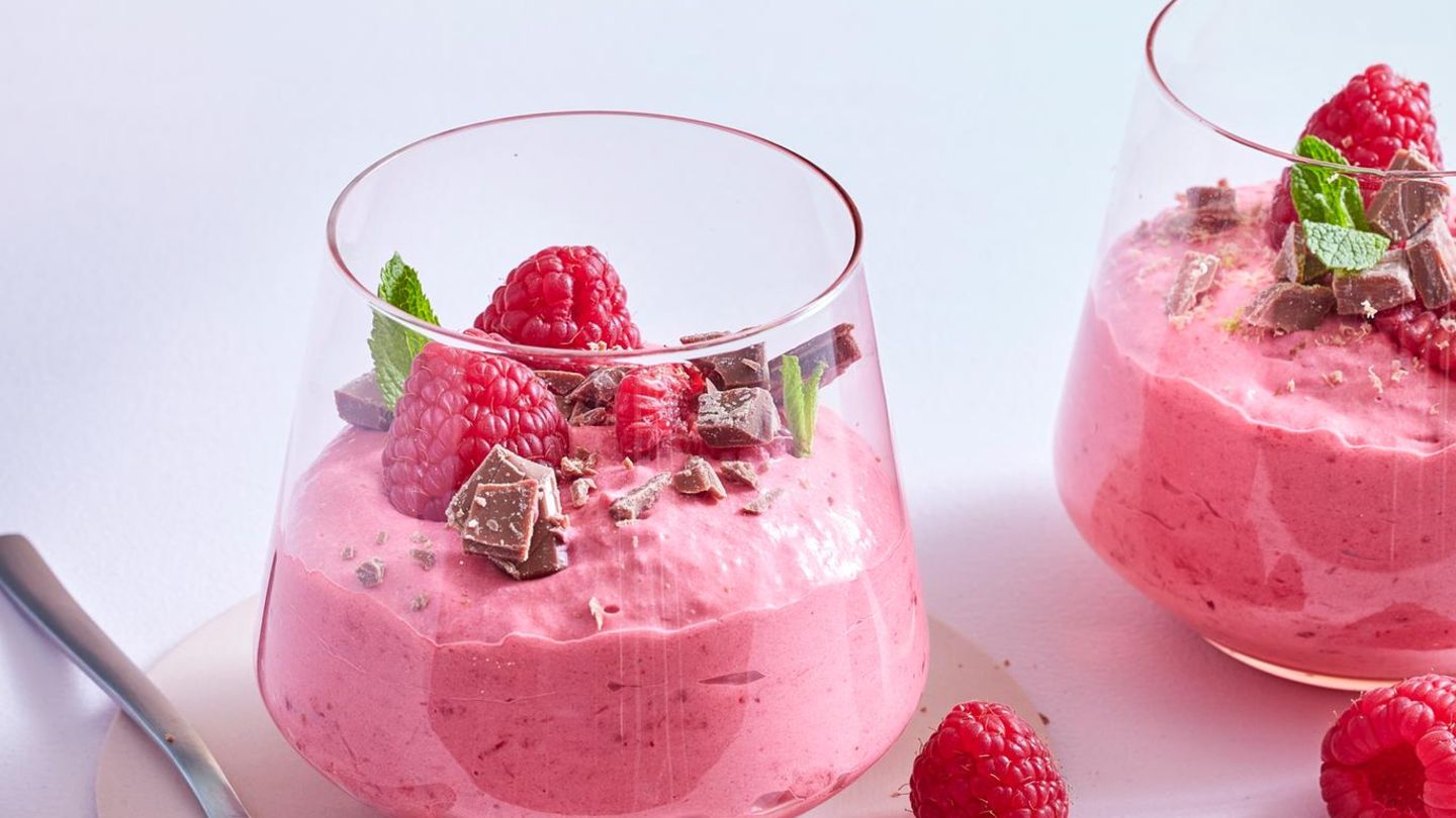 Himbeer-Mousse Rezept - [ESSEN UND TRINKEN]