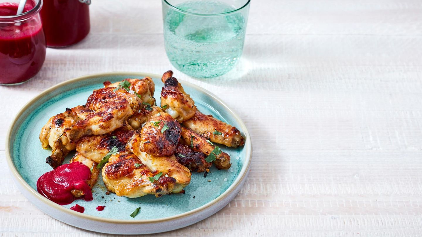 Chicken Wings mit Rote-Bete-Ketchup Rezept