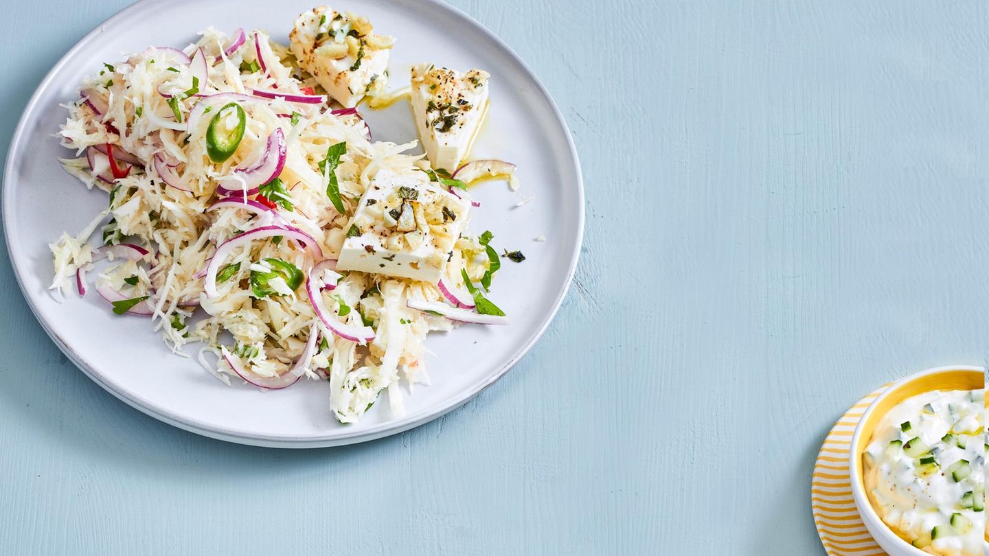 Griechischer Salat mit Feta Rezept