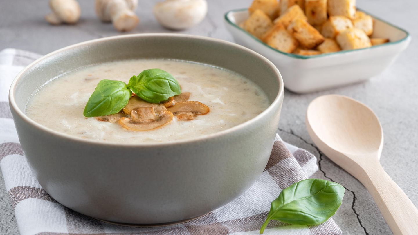 Waldpilzsuppe Rezept