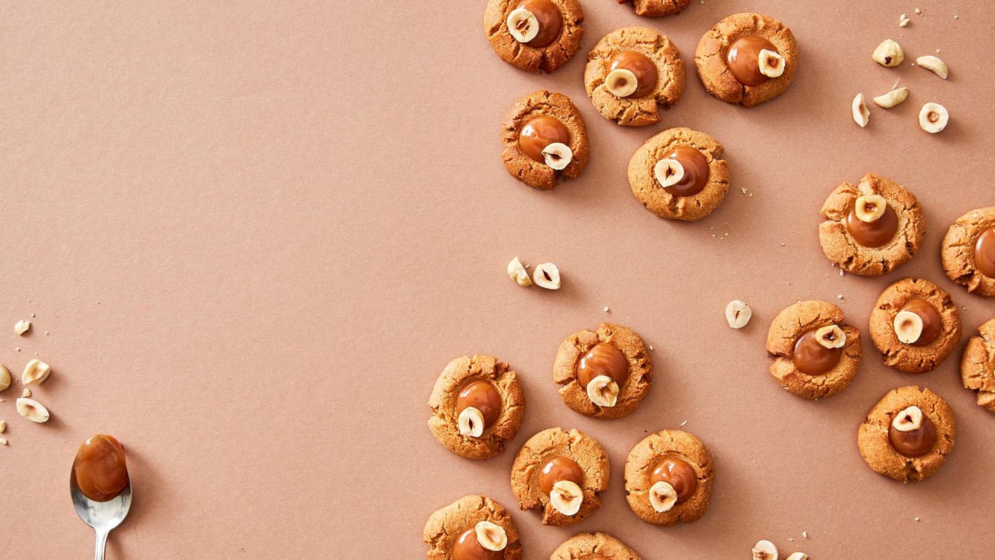 Mandel-Spekulatius-Toffee-Kekse Rezept