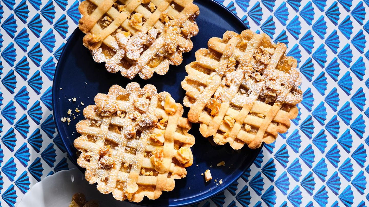 "Versteckte" Apfel-TartelettesRezept
