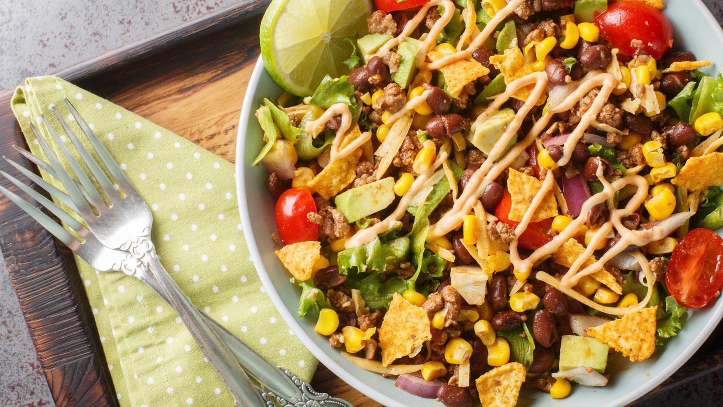 Nacho-Salat-Rezept