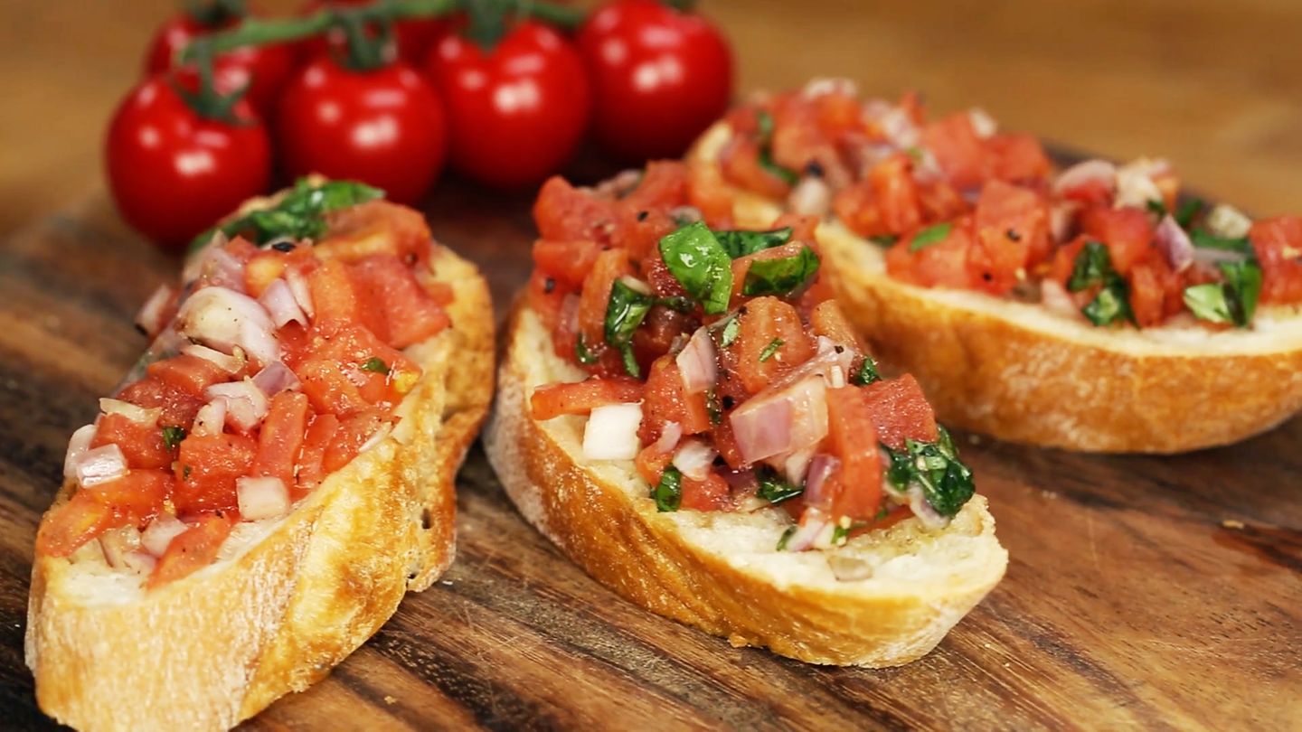 Bruschetta: schnell & einfach