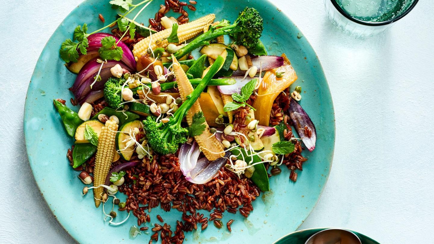 Buntes Gemüse mit vietnamesischer Pfeffersauce Rezept