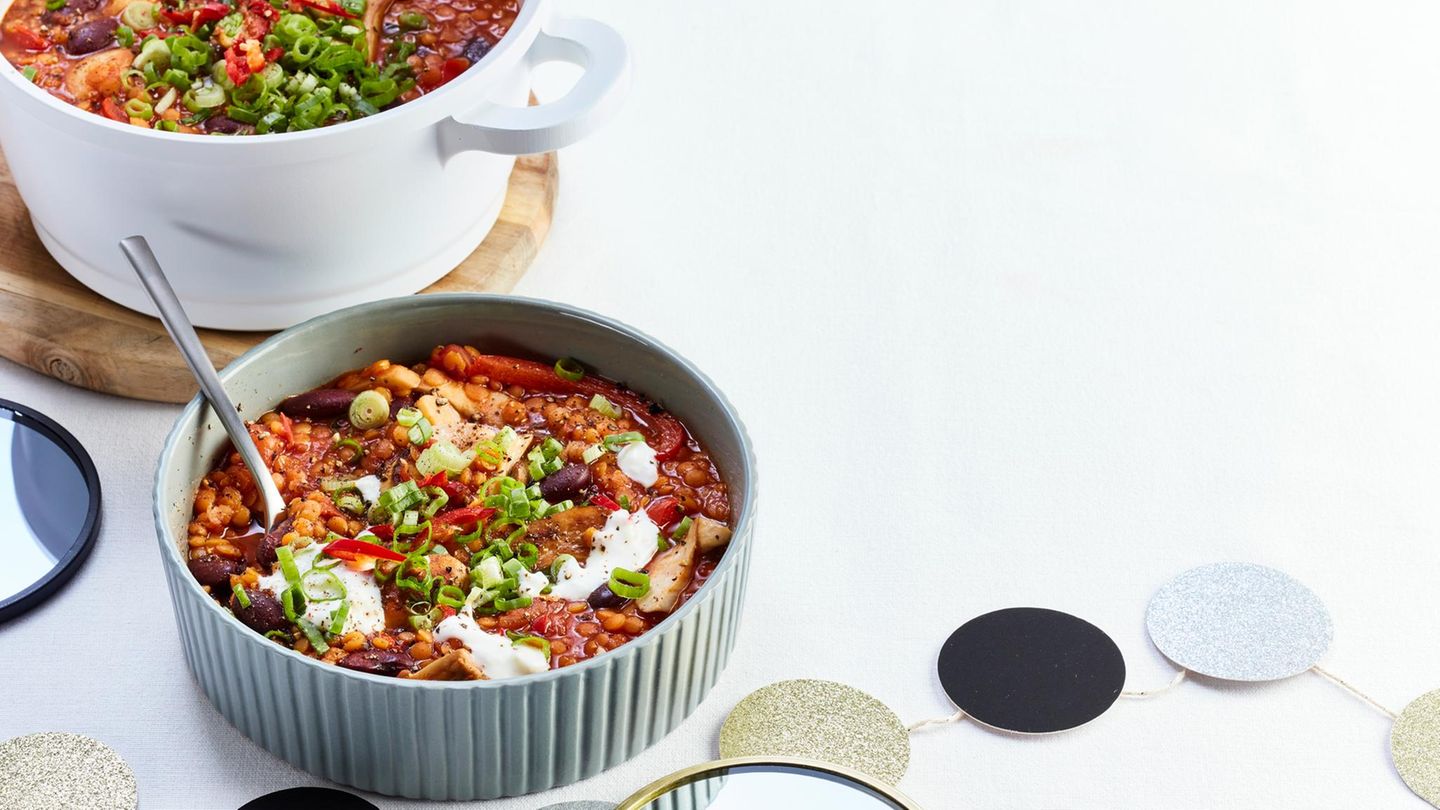 Vegetarisches Linsen-Chili sin Carne Rezept