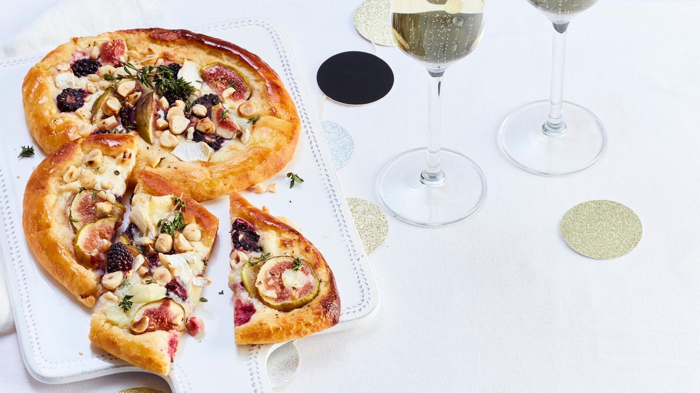 Fladen mit Ziegenkäse und Feigen Rezept