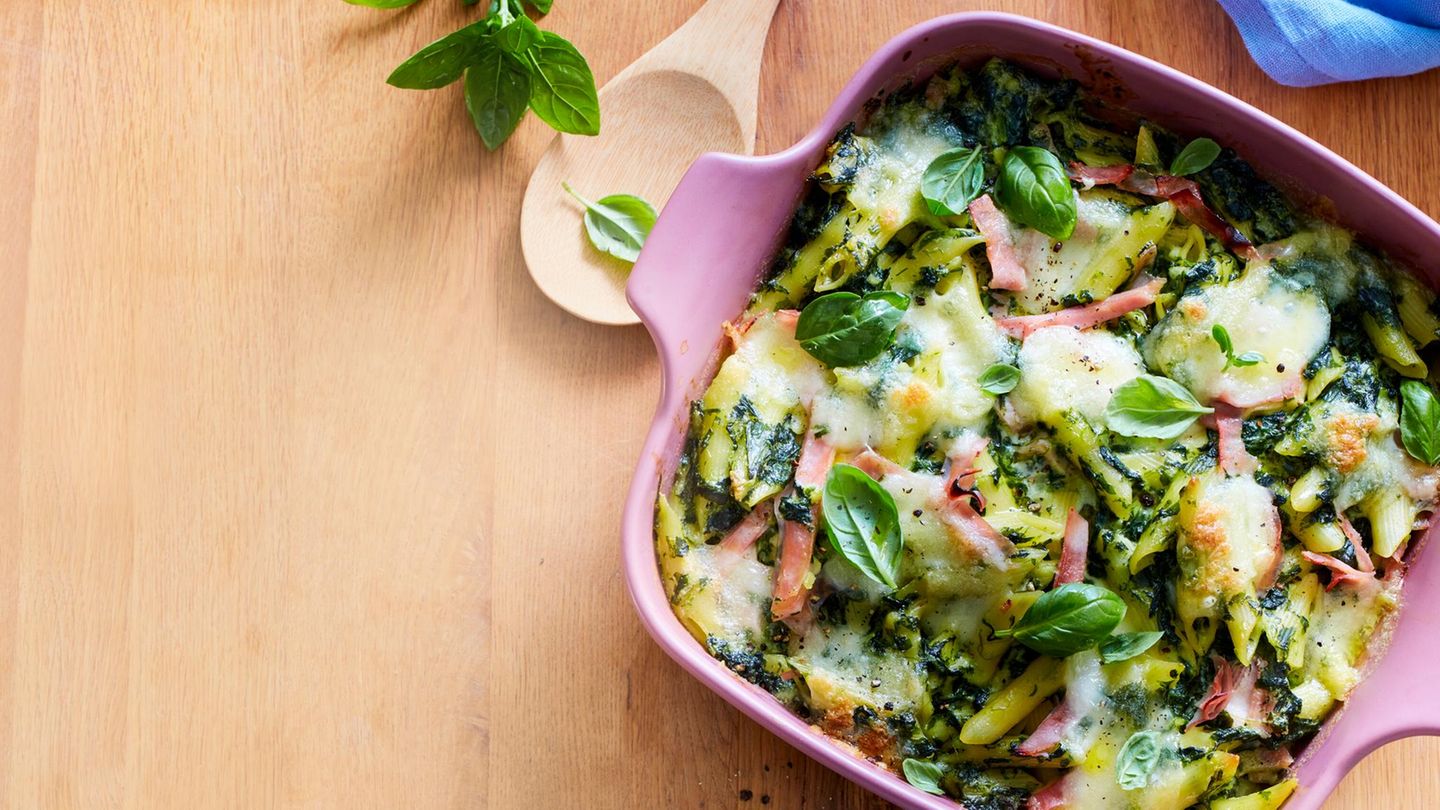 Schinken-Nudelauflauf Rezept