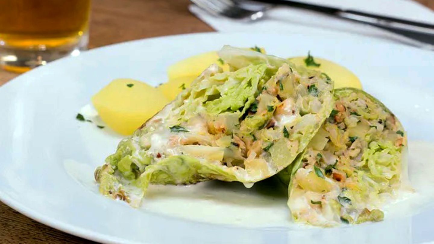 Vegetarische Kohlrouladen Rezept