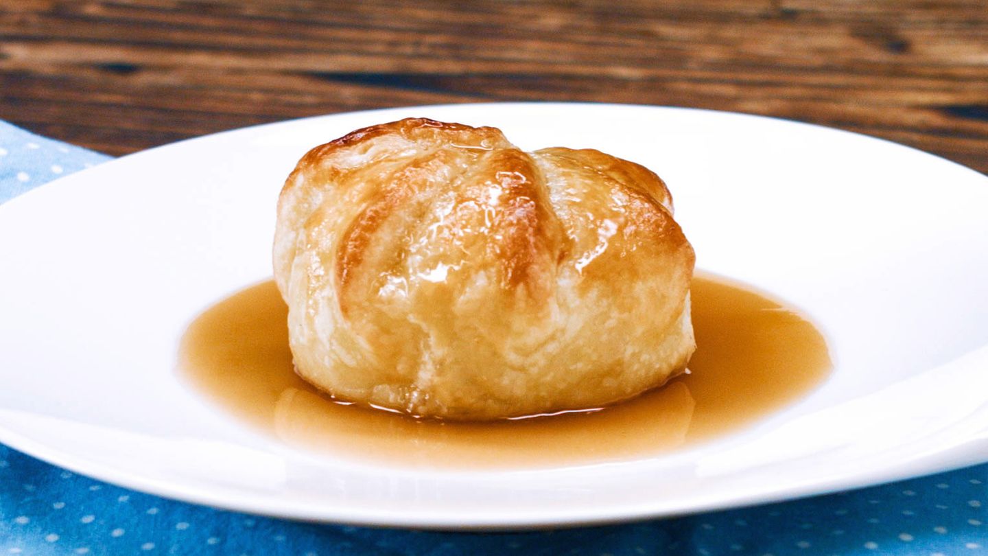 Apfelknödel aus dem Ofen Rezept