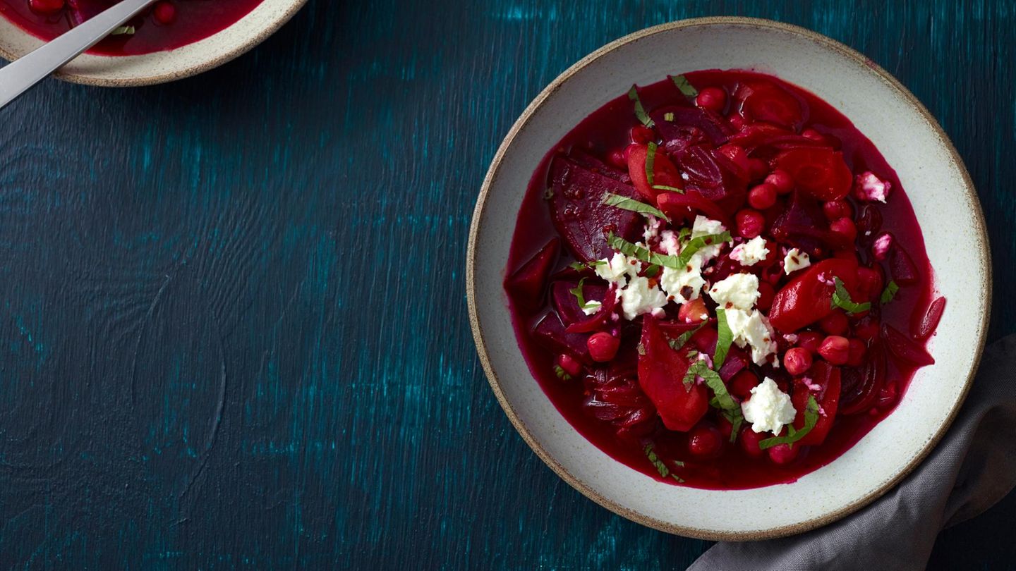 Rote-Bete-Eintopf mit Kichererbsen Rezept - [ESSEN UND TRINKEN]