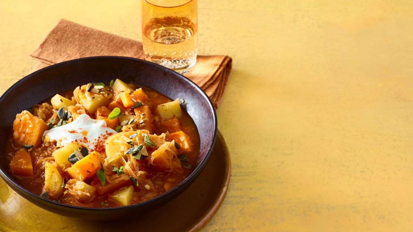 Kürbisgulasch Rezept