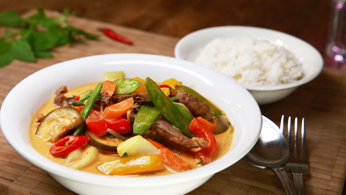 Thai Red Curry Rezept