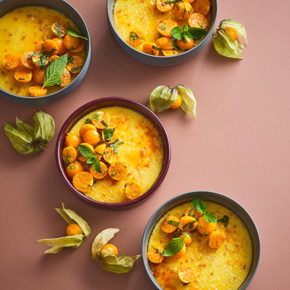 Karamellisierter Zitronenpudding Rezept - [ESSEN UND TRINKEN]