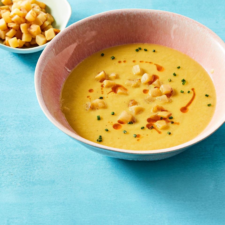 Steckrüben-Kurkuma-Suppe Rezept - [ESSEN UND TRINKEN]