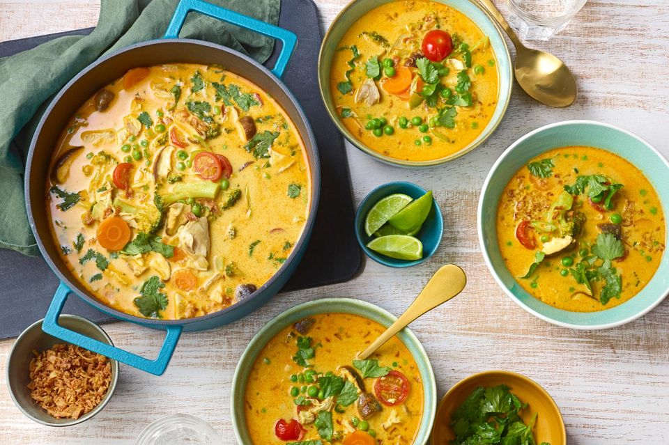 Thai-Hähnchen-Topf