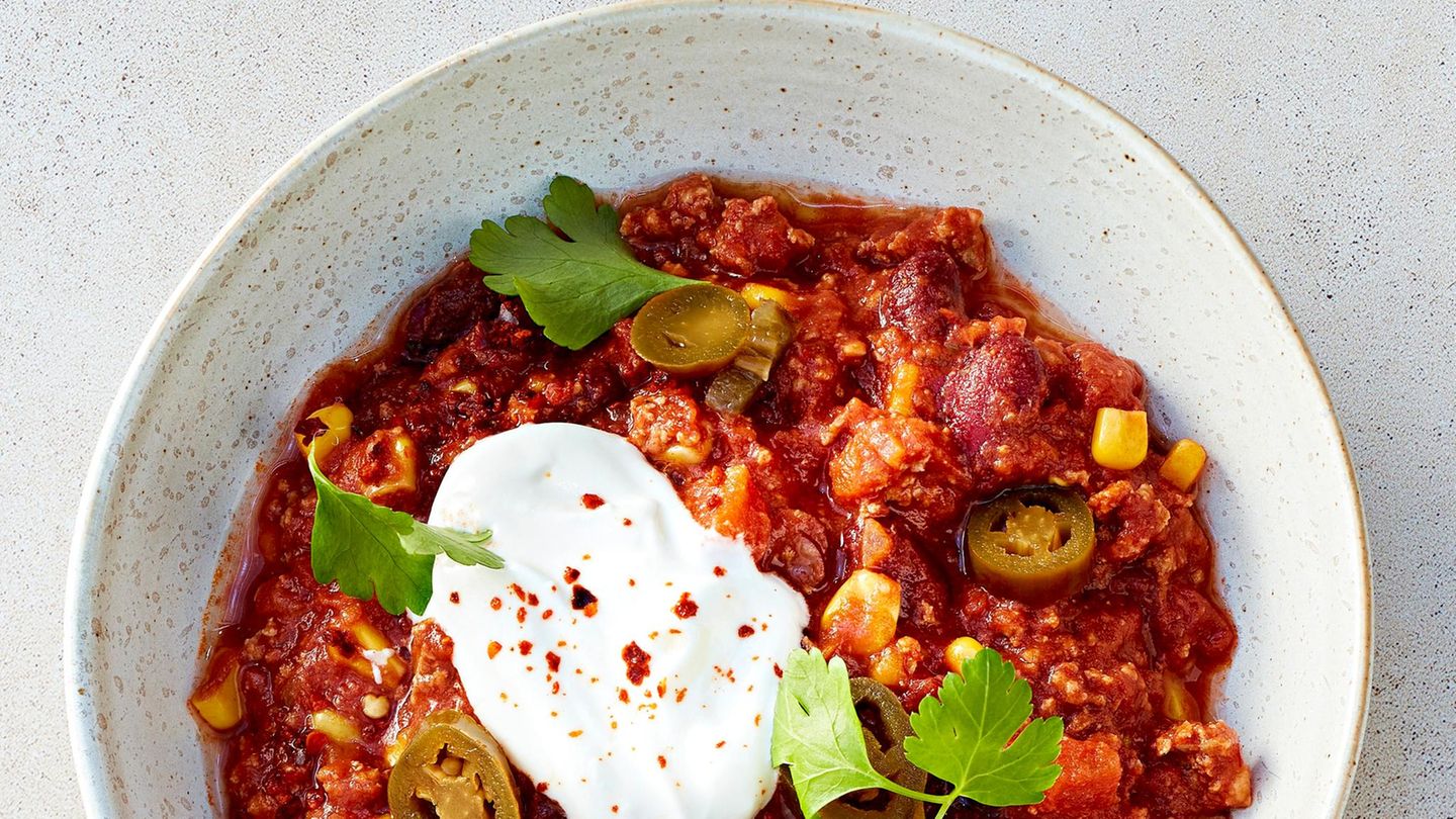 Schnelles Chili con Carne mit Jalapeños Rezept