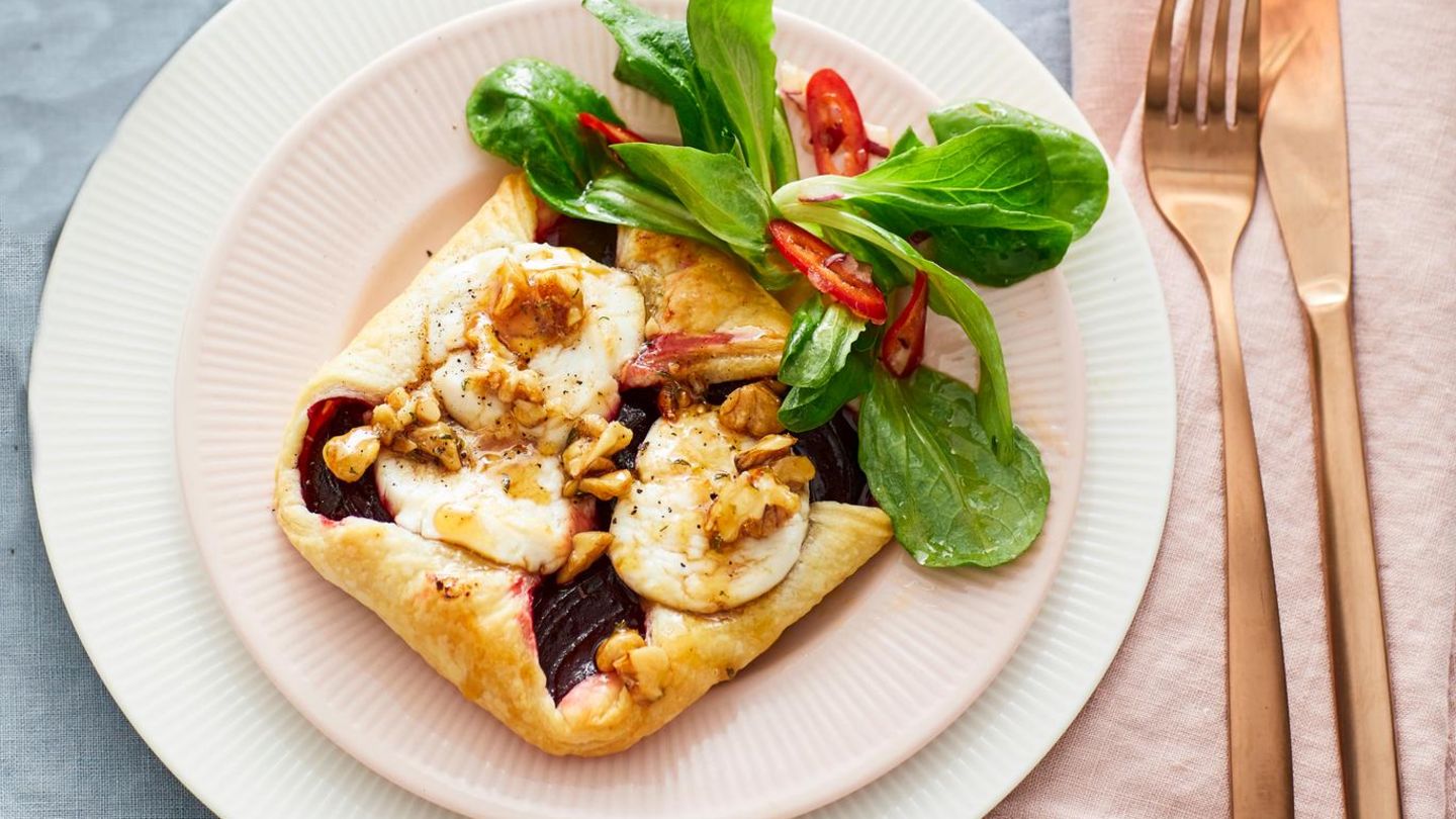 Ziegenkäse-Tartelettes Rezept