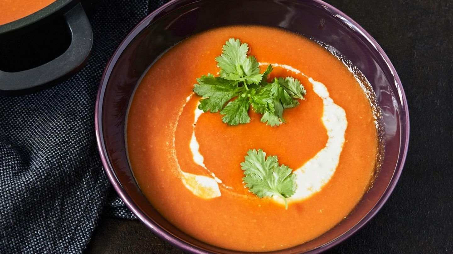 Curry-Tomaten-Suppe Rezept