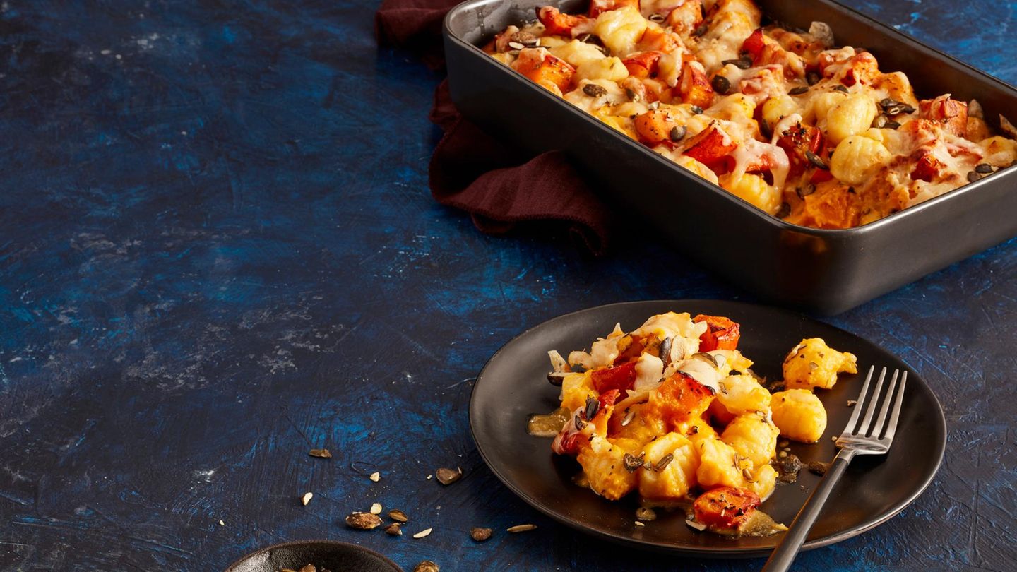 Kürbis-Gnocchi-Auflauf Rezept