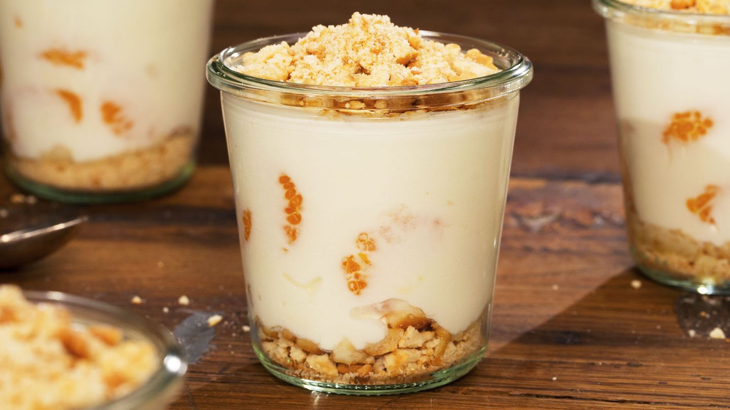 Käse-Sahne-Dessert Rezept
