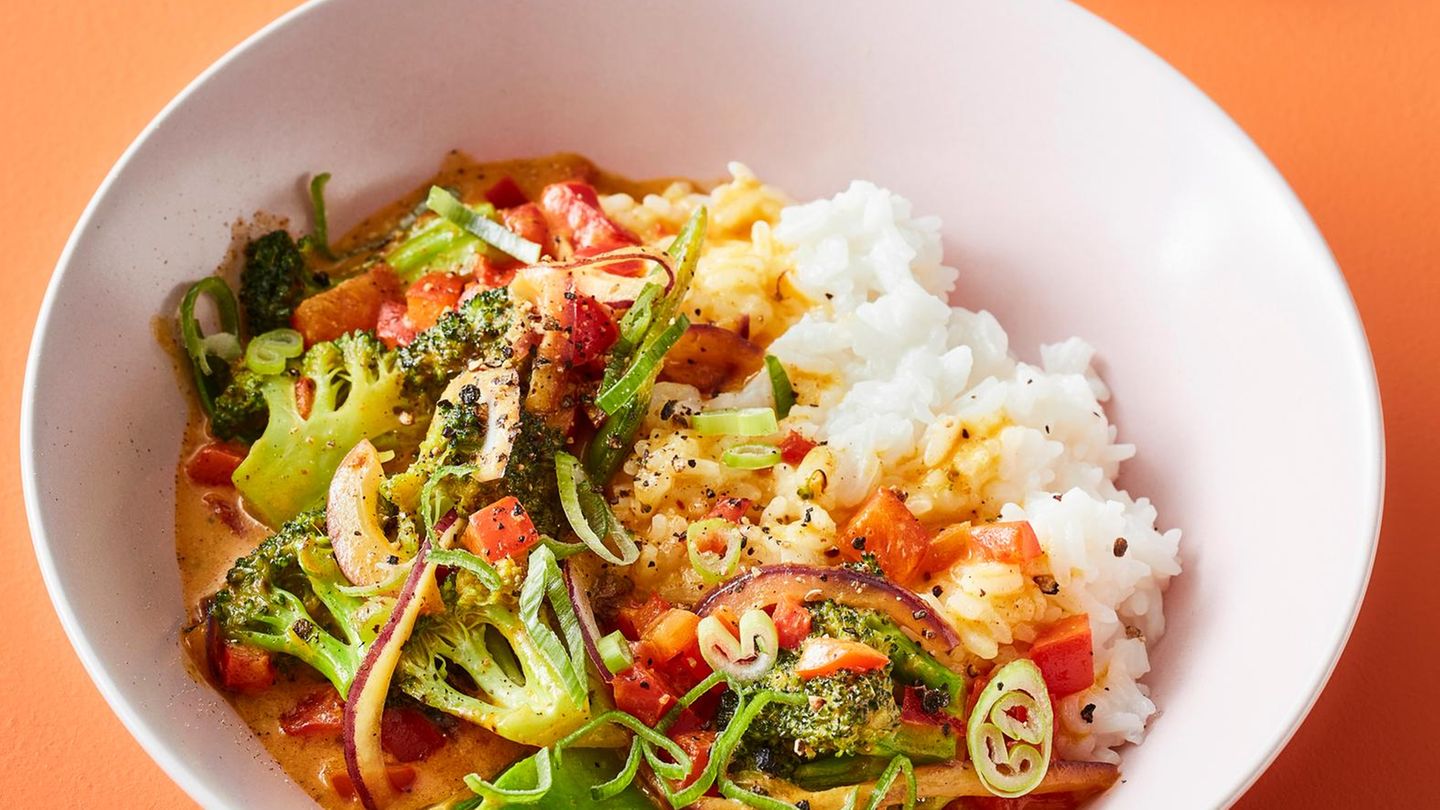 Gelbes Gemüse-Curry Rezept