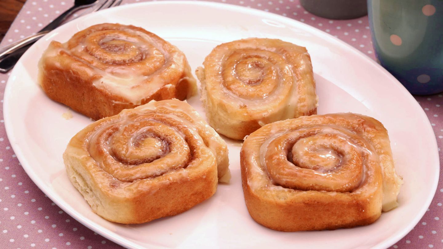 Cinnamon Rolls mit Cream Cheese Frosting Rezept