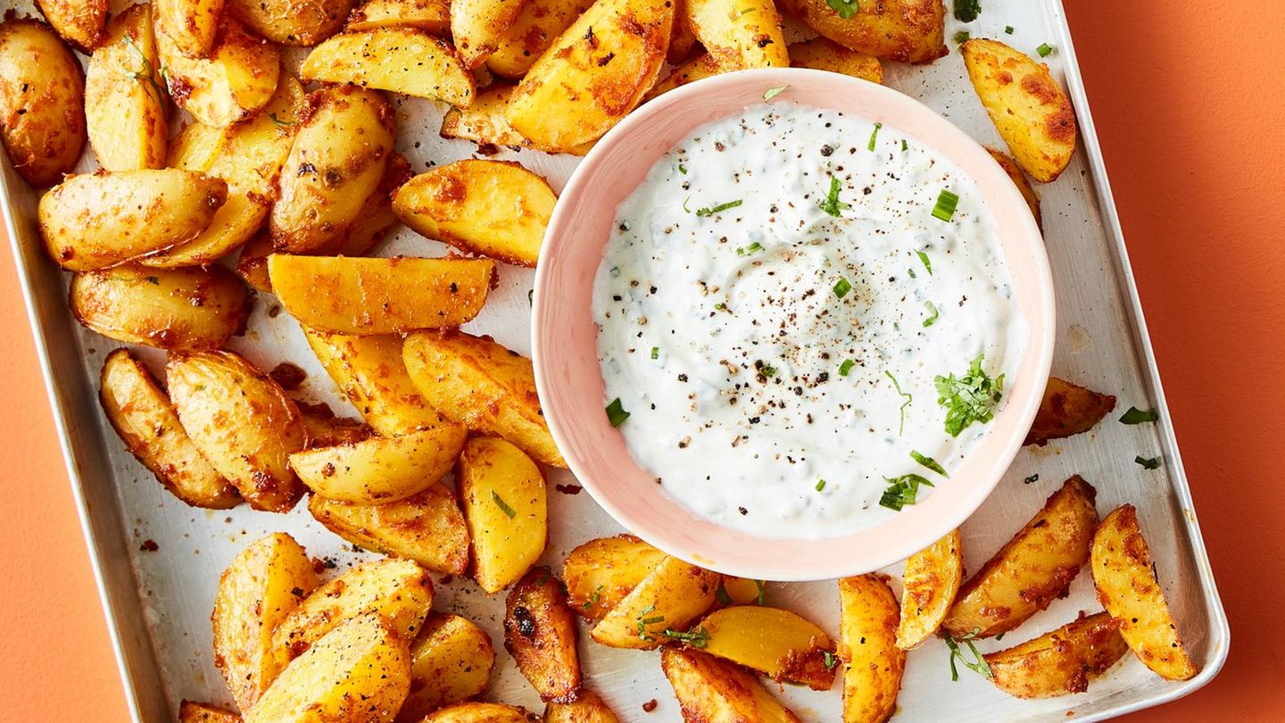 Curry-Kartoffel-Wedges Rezept