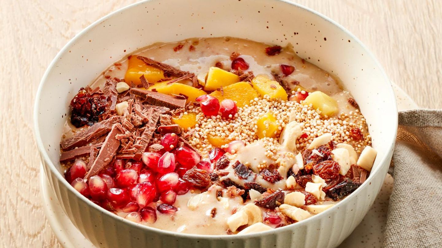 Granatapfel-Smoothie-Bowl Rezept