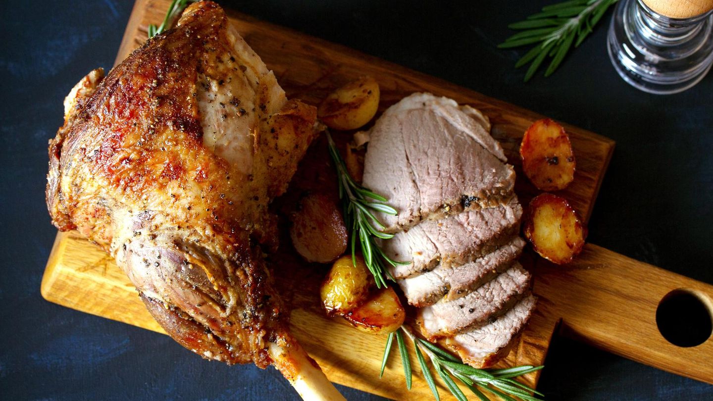 Lammkeule aus dem Ofen Rezept